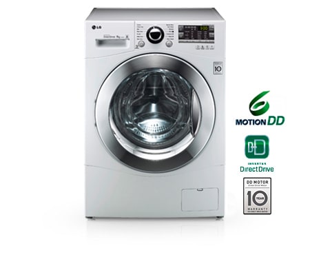 LG Πλυντήριο ρούχων 6 Motion Direct Drive, 8 κιλά χωρητικότητα, 1400 στροφές, F14A8TDA